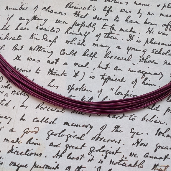 Elegant Purple Pendant Necklace - Picture 4 of 12